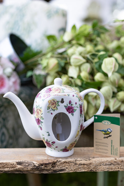 Pretty Coffee Pot Birdhouse - Choose Your Favorite Style