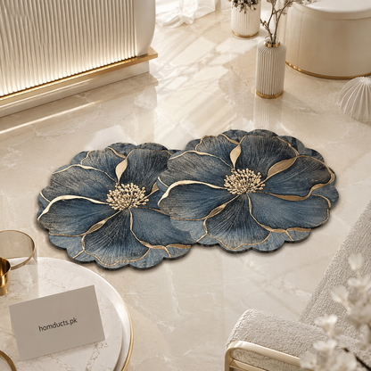 Decorative Floor Mat - Panda & Floral Designs