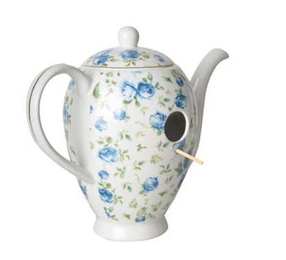 Pretty Coffee Pot Birdhouse - Choose Your Favorite Style