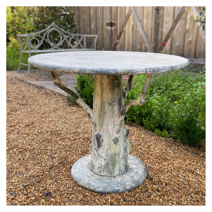 Faux Bois Garden Table