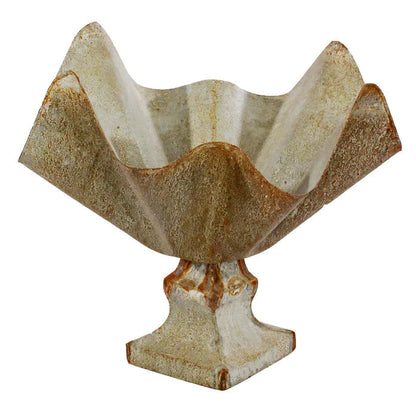 Oxidized Zinc Handkerchief Planter
