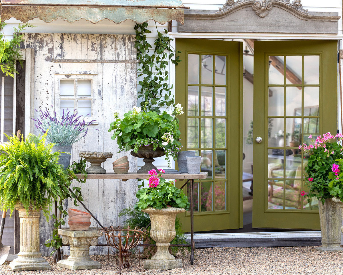 Iron Urne de Jardin