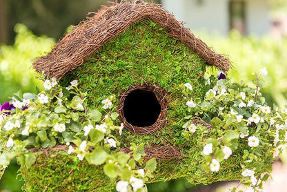 Plantable Maison Moss Birdhouse