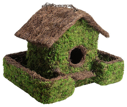 Plantable Maison Moss Birdhouse