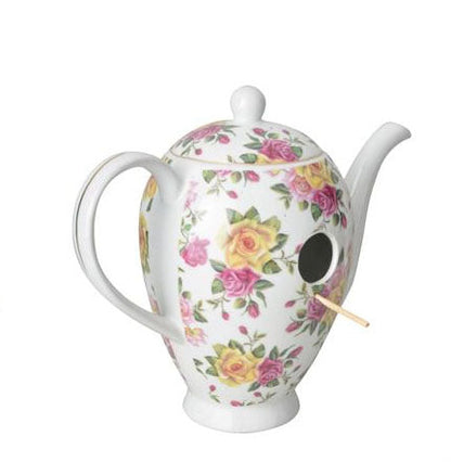 Pretty Coffee Pot Birdhouse - Choose Your Favorite Style